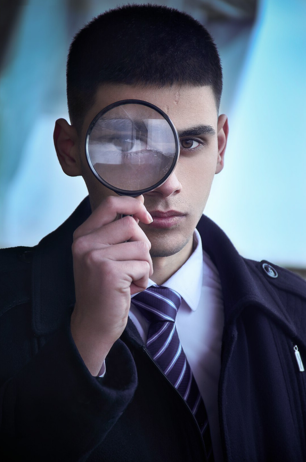 courageous investigator portrait