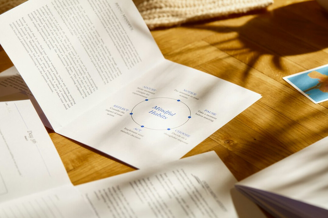 documents spread on table
